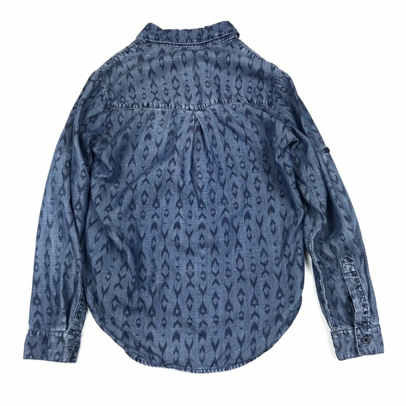 Cloth & Stone Roll Tab Sleeve Shirt XS - Picture 2 of 4